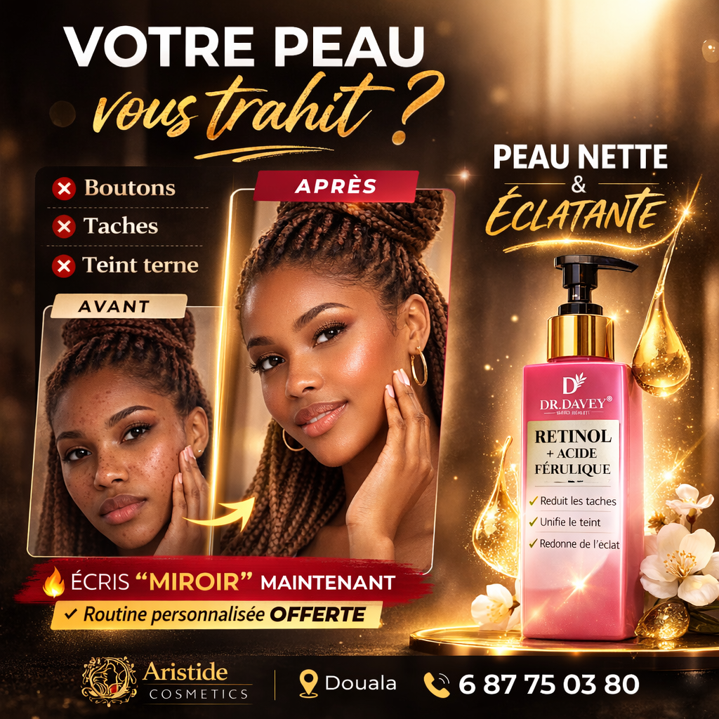 💗 Lait Rétinol Illuminant Dr. Davey — Teint Lumineux & Éclatant en 7 Jours | Stock Limité